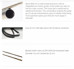 large SPEARGUN CRESSI CHEROKEE OPEN MUZZLE BALIDIVESHOP 8